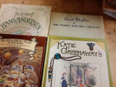 Childrens Books: selection incl Kate Greenaway, Simm, Hans Christian Anderson, Enid Blyton,