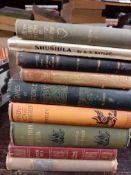 Collection of various decorative Bindings, 10 books.
