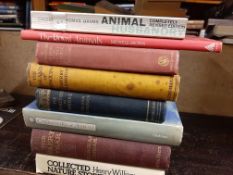 Collection of eight various Natural History Books