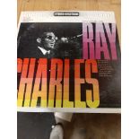 3 Vinyl Records: "Spotlight on Ray Charles"; "The Carribean Sound with the Maestros all steel