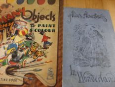 Early Childrens Books, viz "One, Two, Buckle my Shoe", "Alices Adventures", etc (6)