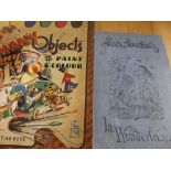 Early Childrens Books, viz "One, Two, Buckle my Shoe", "Alices Adventures", etc (6)