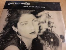 3 Vinyl Records: Gloria Estefan "I don't want to loe you", "Can't Stay away from You", "Anything for