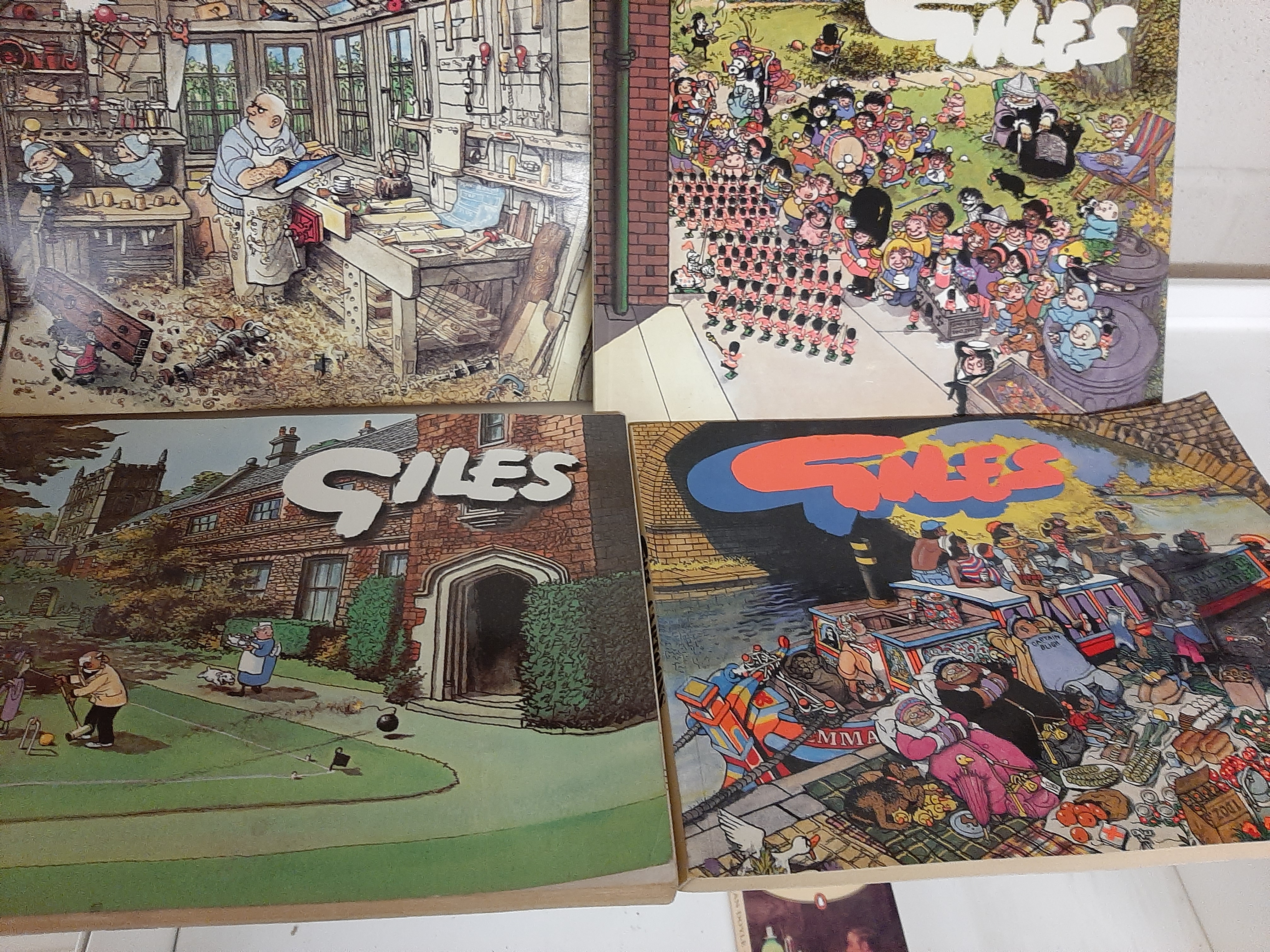 Collection of 12 various "Giles" Cartoon Annuals - Image 5 of 6