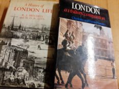 Selection various early Books on London (11)