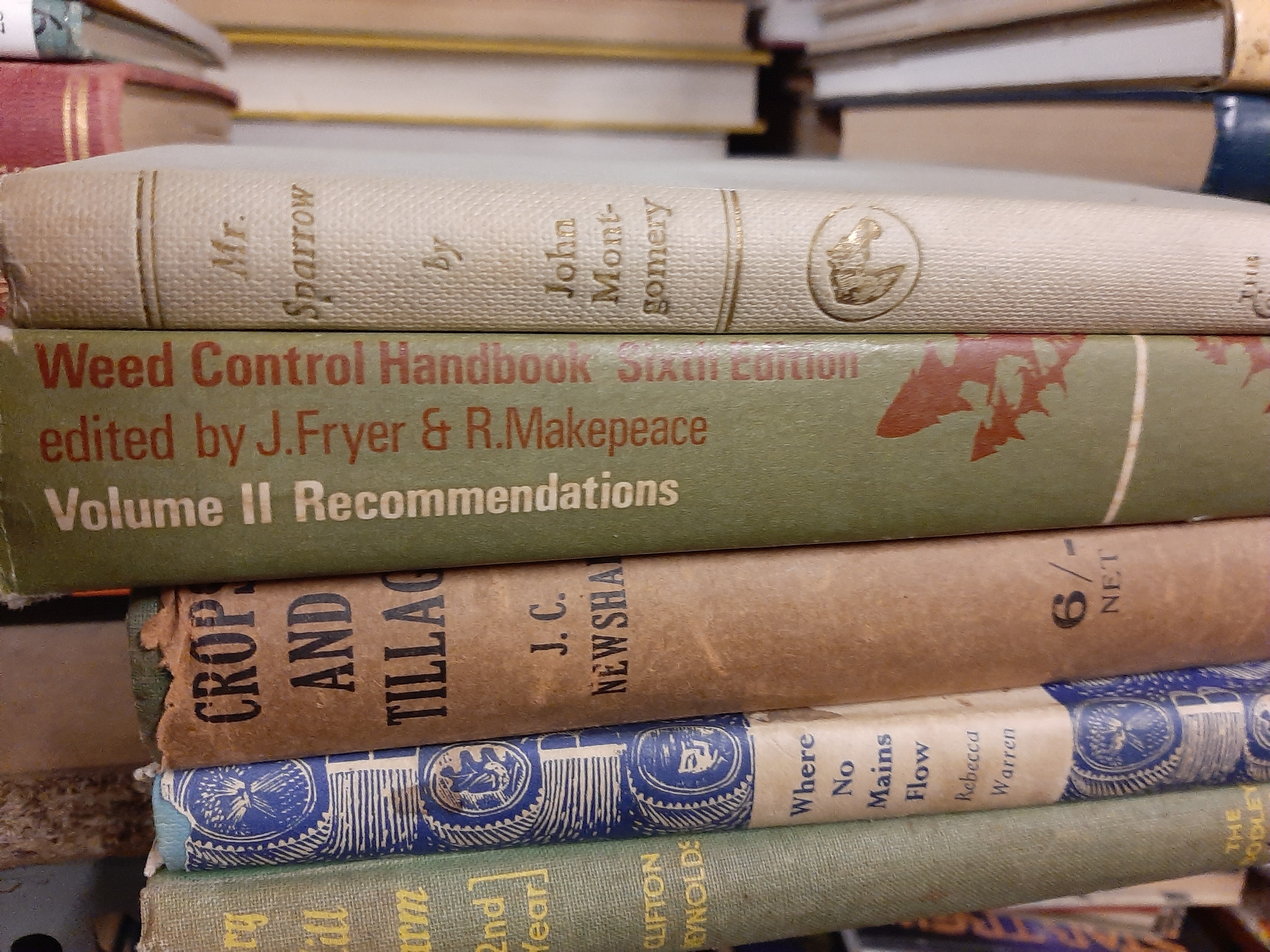 Collection of various Agriculture Books, rare as removed from library of Plant Breeding Institue - Image 2 of 2