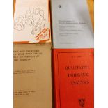 Collection various Medical Books/Ephemera (13)