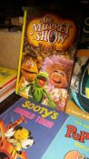 Childrens Books: Tom & Jerry- Pinky & Perky- Sooty- Popeye- Huckleberry Hound- etc (16 books)