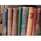 Collection of various decorative Bindings, 10 books.