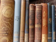 Collection of various decorative Bindings, 10 books.