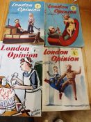 Rare ex Alan Dodd Film & Theatre Collection: Fims and Filmingx 12, London Opinion x 8 (1940s) (20)