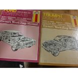 Motoring Interest: 4 Haynes Manuals