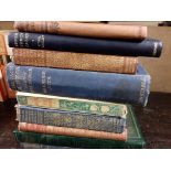 Collection of various decorative Bindings, 10 books.