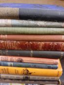 Collection of various decorative Bindings, 10 books.