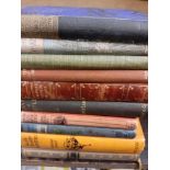 Collection of various decorative Bindings, 10 books.