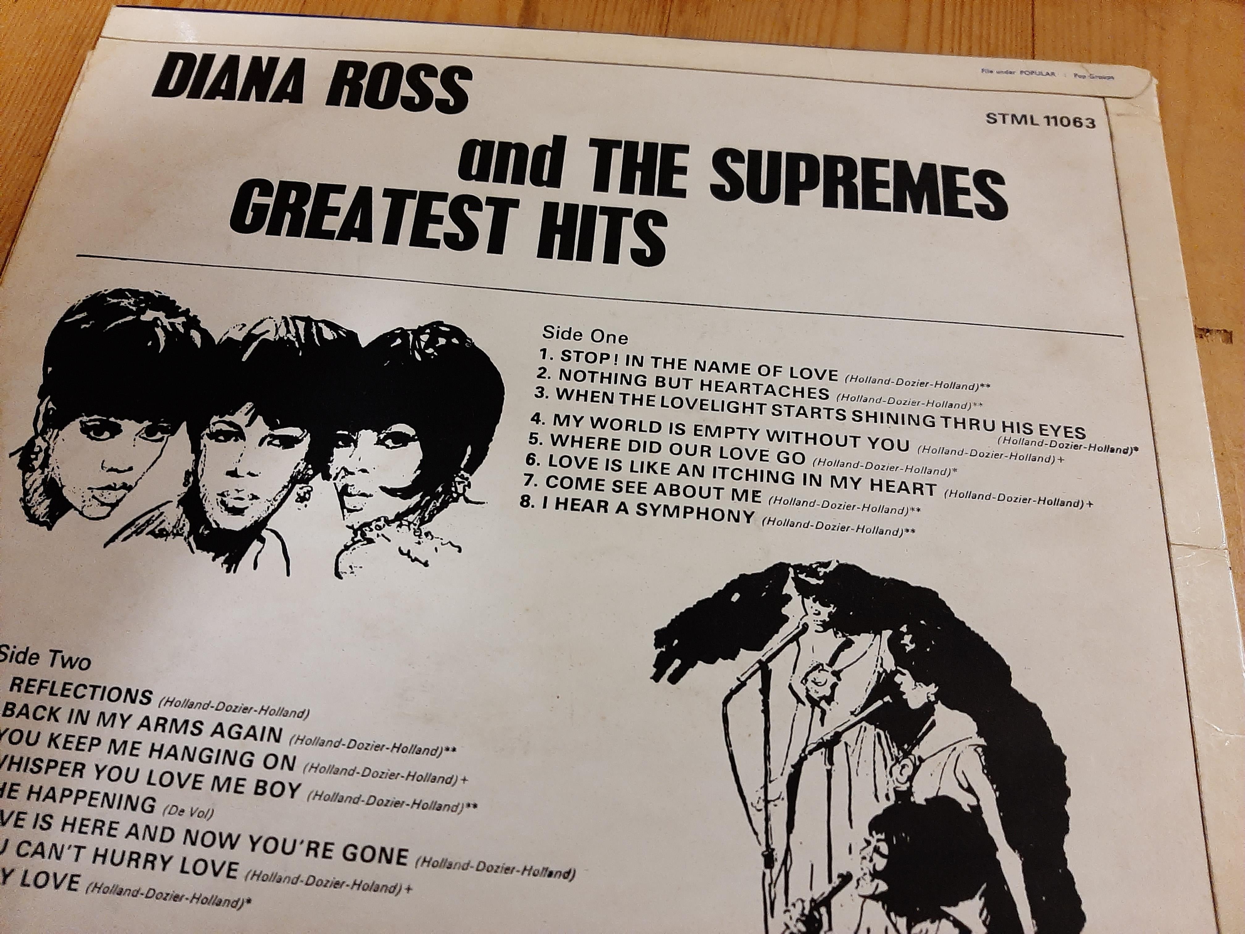 3 Vinyl Records: "Meet the Supremes" 1964 (rare); SL 10169; Diana Ross and the Supremes "Greatest - Image 5 of 6