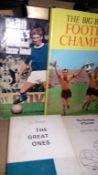 Books: Football / Soccer interest- vintage 50s and 60s inc World Cup 66- Geoff Hursts Review- etc.