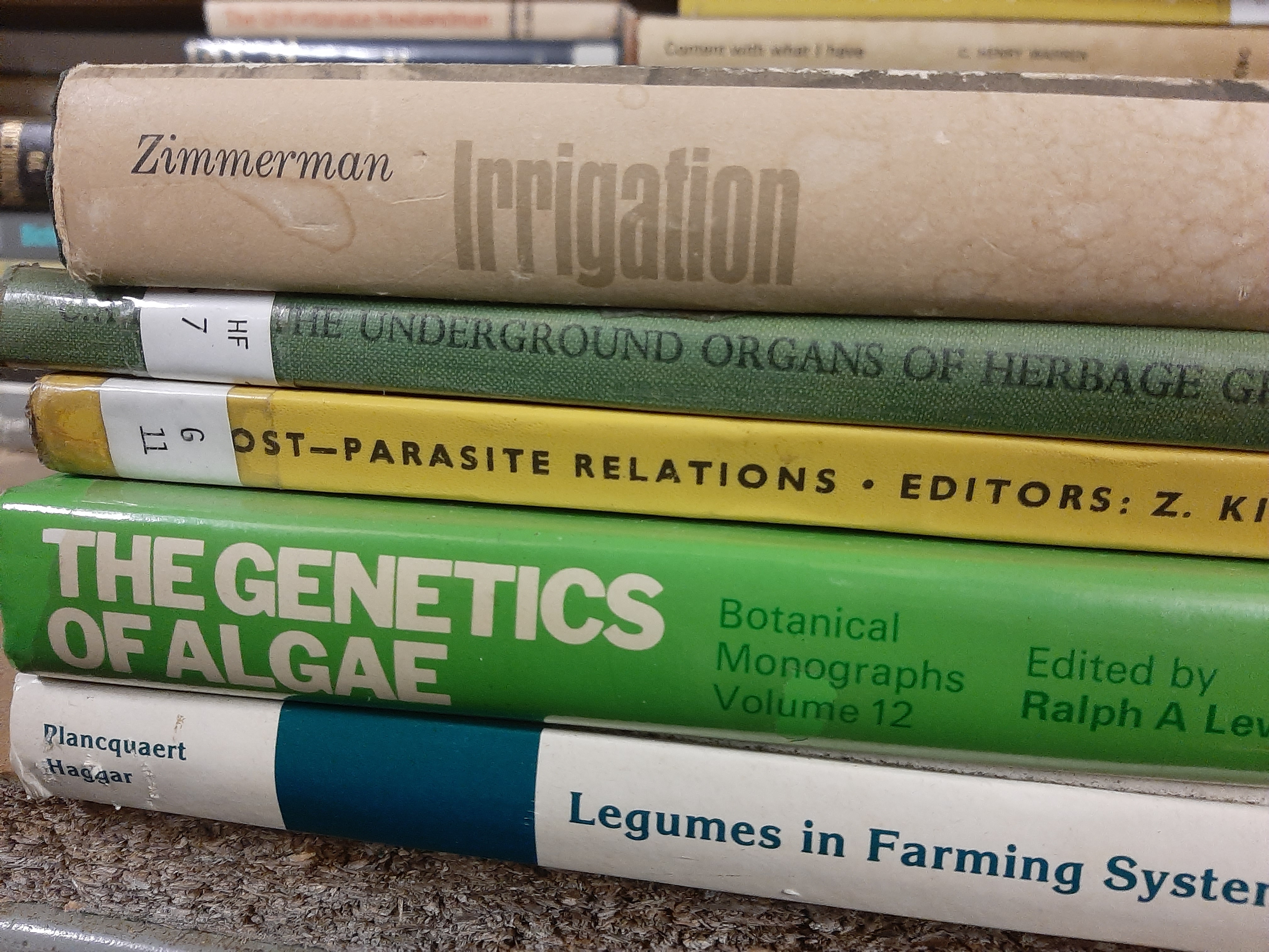 Collection of various Agriculture Books, rare as removed from library of Plant Breeding Institue - Image 2 of 2