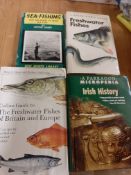 Qty various small format Fishing Books (8)