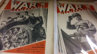 100 x War Illustrated Magazine- 1939 - 45 excellent condition.