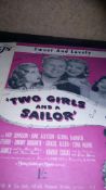 Sheet Music- movie related- inc Ray Milliand & Marlene Dietrich- Van Johnson 2 Girls and a Sailor (