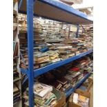 SHELVING: Thick strong metal Shelving- 285 width x 200 height and 85 depth.