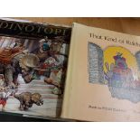 Seven good quality Childrens Books, incl 2 x small Brockhampton, Gremlins, Dinotopia (7)