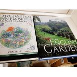Qty large-format mainly modern titles -Gardening (8 books)