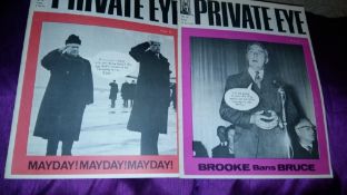 Private Eye nos 35-38 April - May 1963. 4 books.