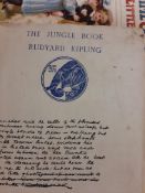 Childrens Books: "The Jungle Book" R Kipling 1926, "Playtime Strories for Little Folks" incscribed