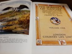 Rare old Natural History set of Four Books "Romance of Nature" / "The Pageant of Nature" together