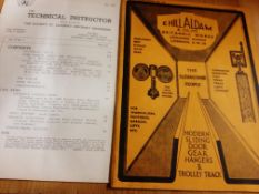 Work-related Ephemera, incl tools, technical machines, etc. (7)