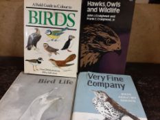 Collection of nine various Ornithology interest Books