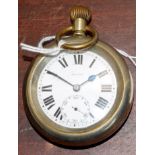 Railway-interest LNER 6292 Swiss made fob watch by Selex.