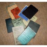 Ten books of Q&A and exam preparation, the earliest 1894 and 1916 together with several from the