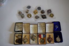 Collection of Medallions from railway athletics and rifle clubs. GER, Midland, LNER-GE, BR and