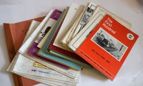 Approx thirty items with a little duplication relating to rail tours from 1960 to 1977 including the