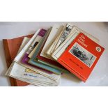 Approx thirty items with a little duplication relating to rail tours from 1960 to 1977 including the