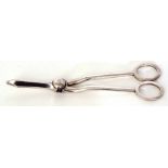 GER grape scissors 18cm, silver plated by Elkington. [railway interest]