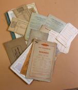 M&GN paperwork comprising approx 30 x M&GN handbills from 1935-36 and 3 x BR in the M&GN area from