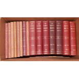 Box containing 15 bound volumes of The Railway Magazine: Vols 88-102, a complete run from 1942 to