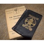 The Locomotive Engineer’s Pocketbook and diary 1915 together with TheRailwayman’s Handbook, War