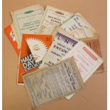 Approx 25 x handbills up to about 1960: BR, LMS, LNER and 4 x NERfrom 1910-11.