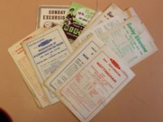 BR handbills including the M&GN route (qty)