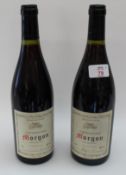 2000 Morgon Cuvee Vieilles Vignes, Calot, two botttles.