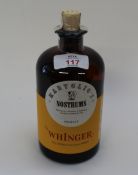 Whinger Marvolio's Nostrum Fiery Ginger & Whisky, one bottle.