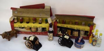 Miniature Spirits & Liqueurs including two Festive Packs