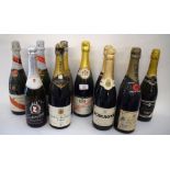 Mixed part Case: Two bottles Mumm Champagne; 1 bt 1955 Charles Heidsieck Champagne; 1 bt Moet