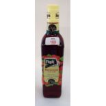 Fruiss Grenadine Syrup, one bottle.