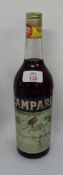 Campari - 42° proof, one bottle.